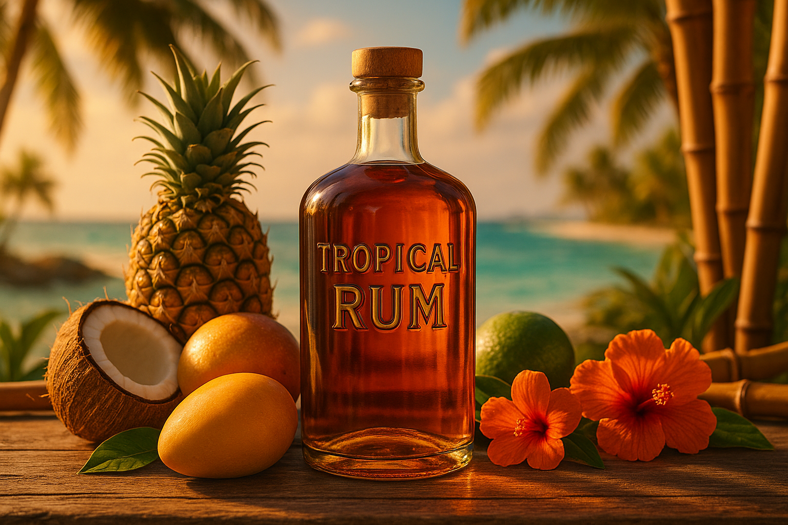 Tropical rum