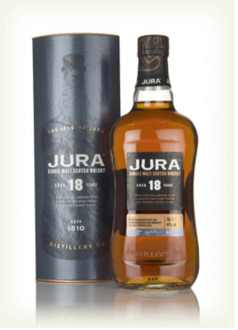 Jura 18 Year Old Single Malt Scotch Whisky 750ml – Wine Barrica