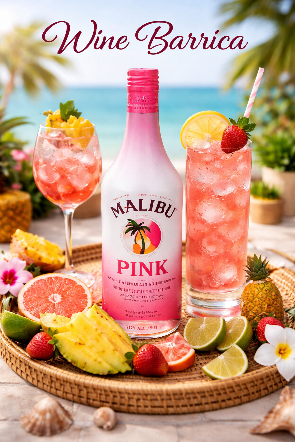 A Splash of Summer All Year Long: Introducing Malibu Pink Rum