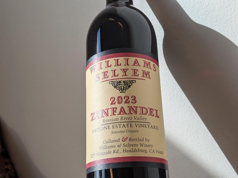 Williams Selyem Pinot Noir Rochioli Riverblock Vineyard Russian River Valley