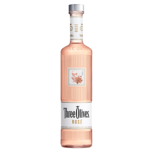 THREE OLIVES ROSE VODKA 750ML