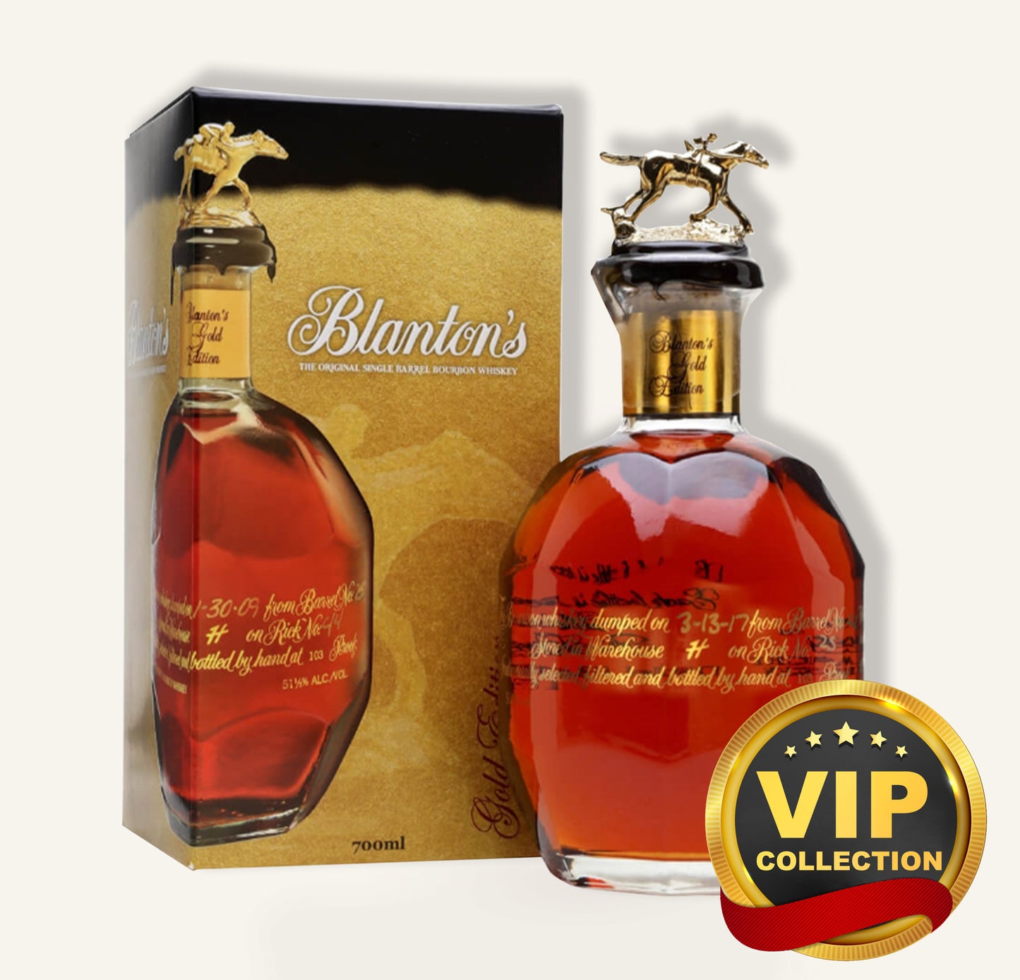 Blanton's Gold Edition Kentucky Single Barrel Bourbon Whiskey – 750 ml bottle
