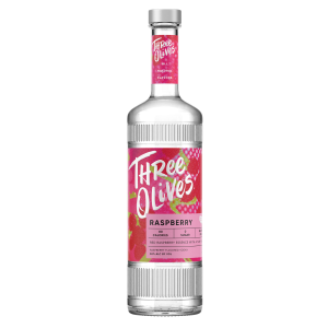 THREE OLIVES RSPBRY VODKA