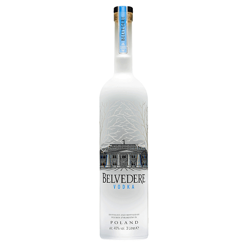 belvedere vodka bottle