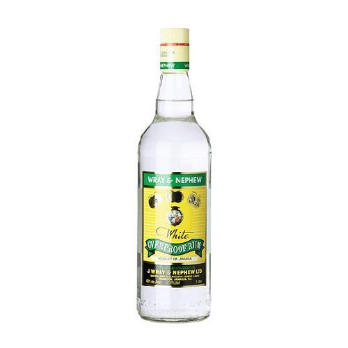 J. Wray & Nephew Rum White Overproof - 750ML