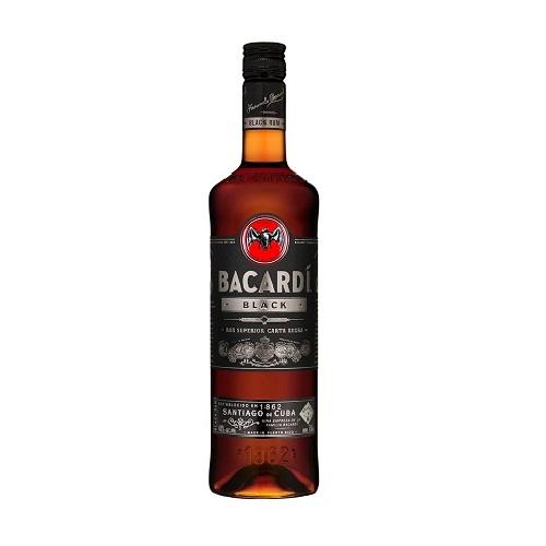 Bacardi Rum Black - 750ML