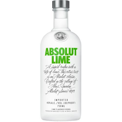Absolut Vodka Lime - 750ML