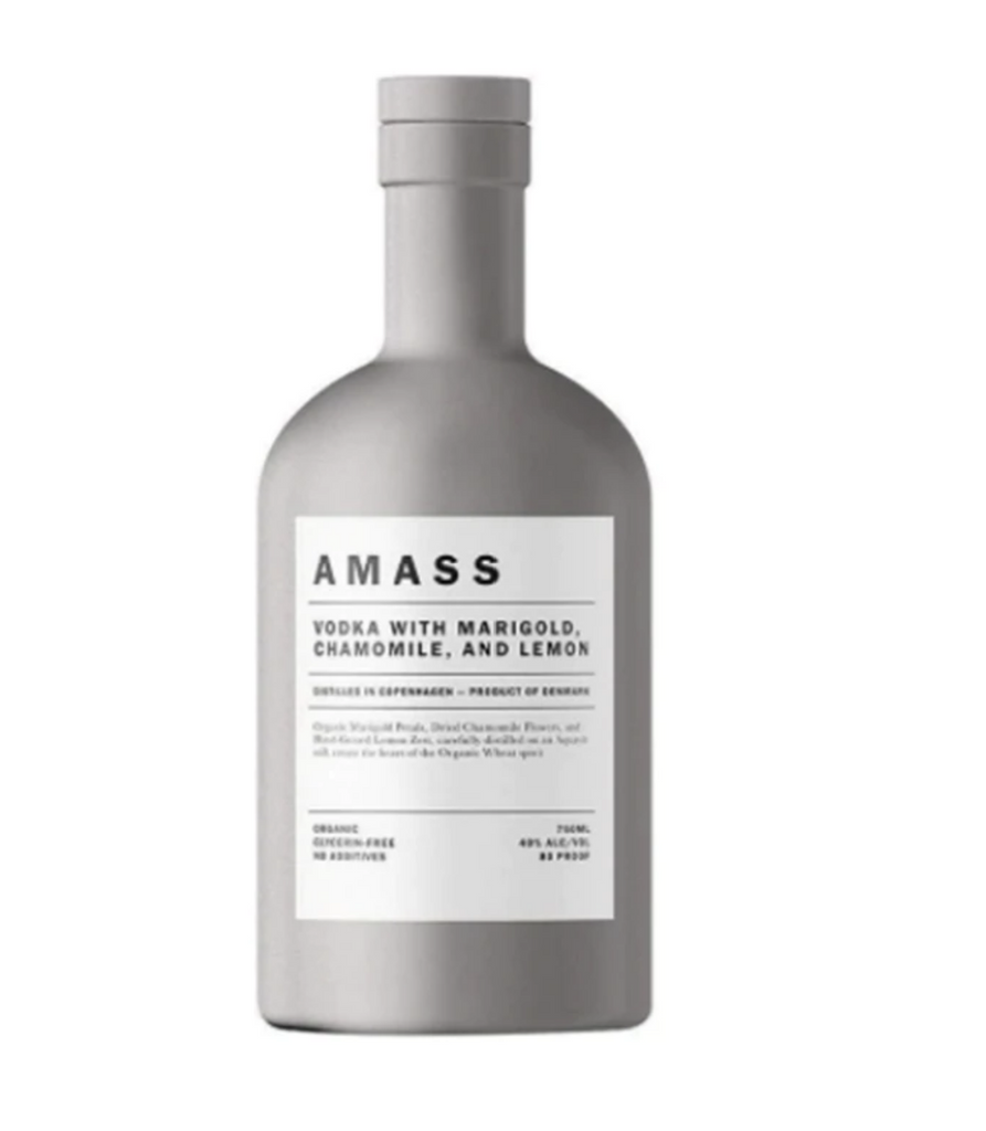 Amass Vodka with Marigold Chamomile & Lemon Zest 750ML