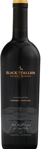 Black Stallion Cabernet Sauvignon Gaspare Vineyard Oak Knoll 2019 - 750ML