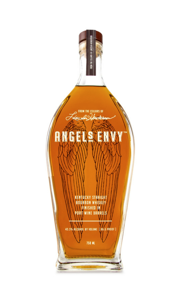 Angels Envy Straight Bourbon Finished in Port Wine Barrels - 750ML