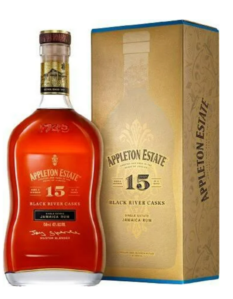 Appleton Estate Black River Casks 15yr Rum 750ml