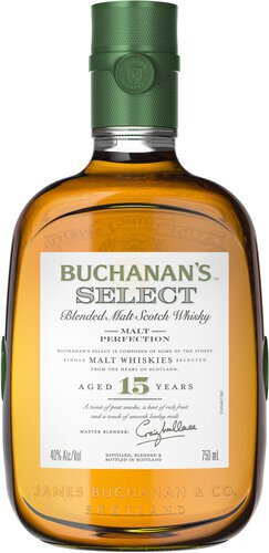 Buchanan's Select Scotch Whisky, Select, Aged 15 Years - 750 ml