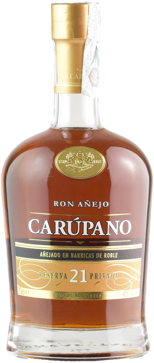 Ron Anejo Carupano Reserva Privada 21 Rum 750ml