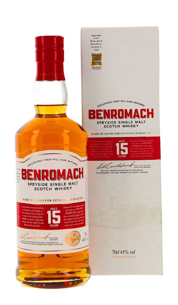 Benromach 15 Year Old Whisky 750ML