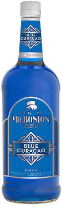 Mr. Boston Blue Curacao Liqueur 1L