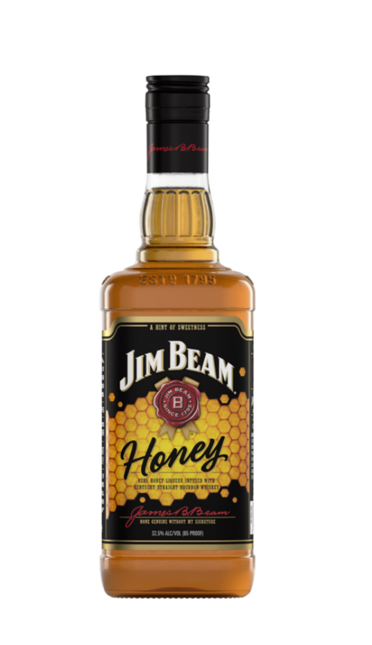 Jim Beam Whiskey, Straight Bourbon, Honey - 750 ML