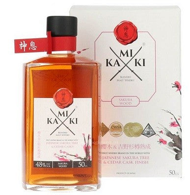 Kamiki Whisky Maltage Sakura - 750ML