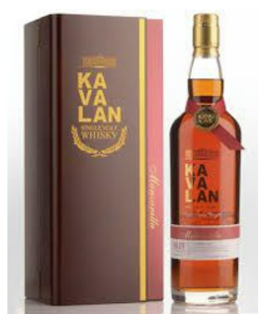 Kavalan Manzanilla Cask Strength Single Malt Whisky - 750ML X 6 UNITS