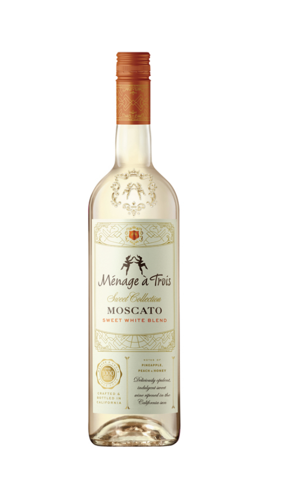 Menage A Trois Moscato Sweet White - 750ML