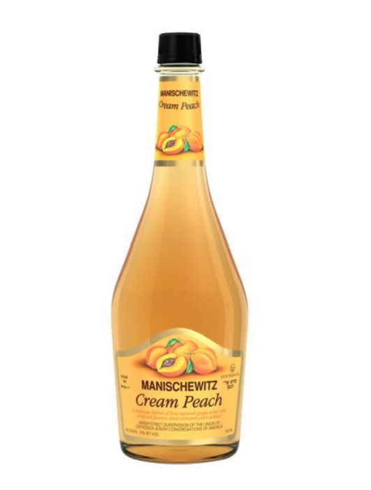 Manischewitz Cream Peach - 750ML